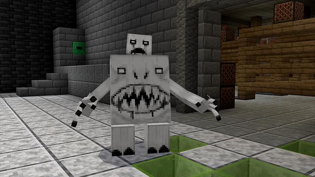 Screenshot of the Minecraft Bedrock Marketplace product BACK ROOM FACTORY created by Pickaxe Studios.