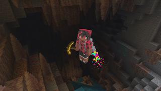 Screenshot of the Minecraft Bedrock Marketplace product BACKPACK+ created by Pickaxe Studios.