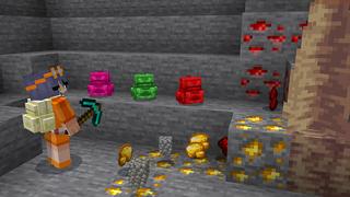 Screenshot of the Minecraft Bedrock Marketplace product BACKPACK+ created by Pickaxe Studios.