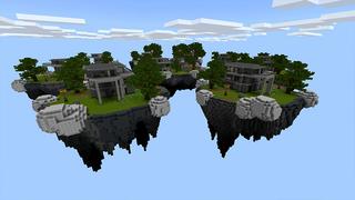 Screenshot of the Minecraft Bedrock Marketplace product BED WARS+ created by Pickaxe Studios.