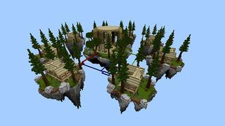 Screenshot of the Minecraft Bedrock Marketplace product BED WARS created by Pickaxe Studios.