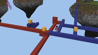 Screenshot of the Minecraft Bedrock Marketplace product BEDWARS Classic ! created by Pickaxe Studios.