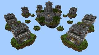 Screenshot of the Minecraft Bedrock Marketplace product Bedwars World created by Pickaxe Studios.