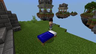 Screenshot of the Minecraft Bedrock Marketplace product Bedwars World created by Pickaxe Studios.