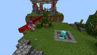 Screenshot of the Minecraft Bedrock Marketplace product Bedwars World created by Pickaxe Studios.