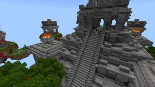 Screenshot of the Minecraft Bedrock Marketplace product Bedwars World created by Pickaxe Studios.