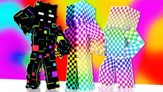 Thumbnail of the Minecraft Bedrock Marketplace product Bionic Rainbows created by Pickaxe Studios.