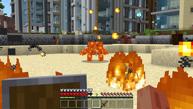 Screenshot of the Minecraft Bedrock Marketplace product BLOCKS! created by Pickaxe Studios.