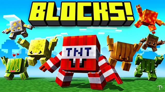 Thumbnail of the Minecraft Bedrock Marketplace product BLOCKS! created by Pickaxe Studios.