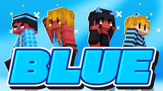 Thumbnail of the Minecraft Bedrock Marketplace product BLUE created by Pickaxe Studios.