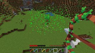 Screenshot of the Minecraft Bedrock Marketplace product BOWS+ created by Pickaxe Studios.