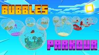 Thumbnail of the Minecraft Bedrock Marketplace product Bubbles Parkour created by Pickaxe Studios.