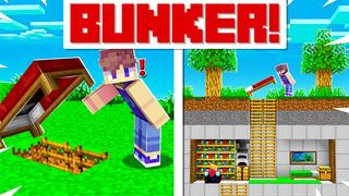 Thumbnail of the Minecraft Bedrock Marketplace product BUNKER! created by Pickaxe Studios.
