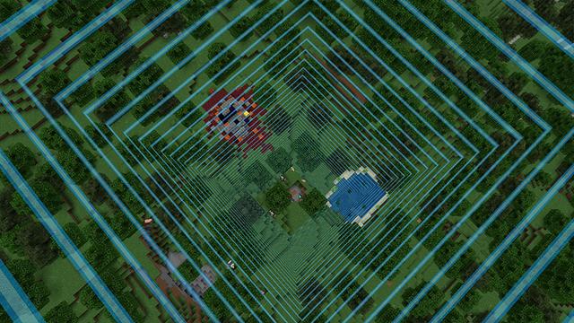 Screenshot of the Minecraft Bedrock Marketplace product Captive Survival Challenge created by Pickaxe Studios.