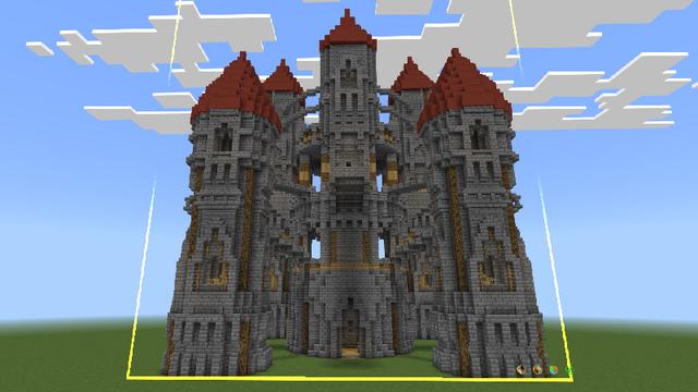 Screenshot of the Minecraft Bedrock Marketplace product CASTLE Add-On created by Pickaxe Studios.