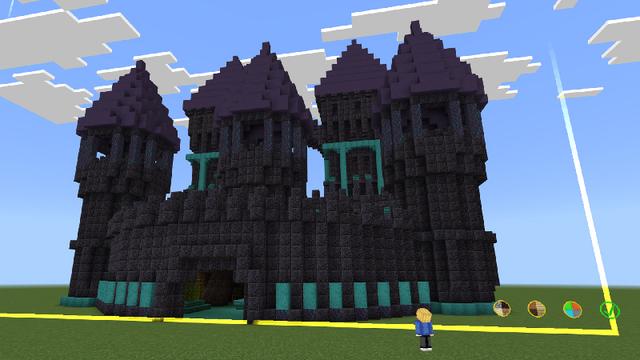 Screenshot of the Minecraft Bedrock Marketplace product CASTLE Add-On created by Pickaxe Studios.