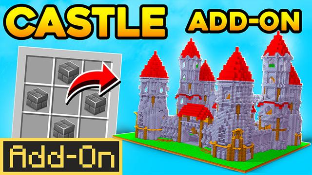 Thumbnail of the Minecraft Bedrock Marketplace product CASTLE Add-On created by Pickaxe Studios.