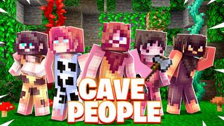 Thumbnail of the Minecraft Bedrock Marketplace product Cave People created by Pickaxe Studios.