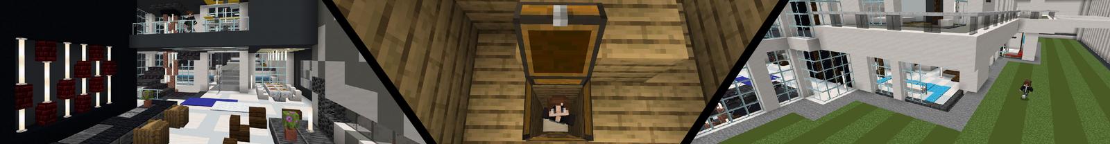 Panorama of the Minecraft Bedrock Marketplace product CHEST BASE created by Pickaxe Studios.
