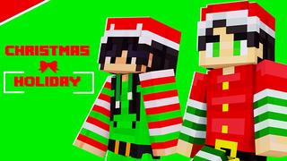 Thumbnail of the Minecraft Bedrock Marketplace product Christmas HOLIDAY created by Pickaxe Studios.