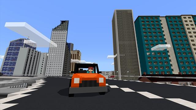Screenshot of the Minecraft Bedrock Marketplace product City! created by Pickaxe Studios.