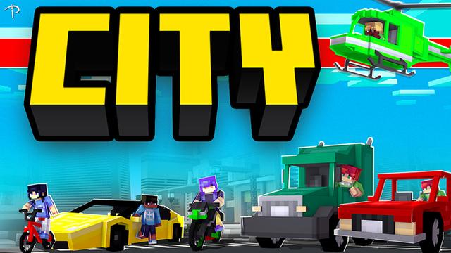 Thumbnail of the Minecraft Bedrock Marketplace product City created by Pickaxe Studios.