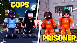 Thumbnail of the Minecraft Bedrock Marketplace product COPS VS PRISONER created by Pickaxe Studios.