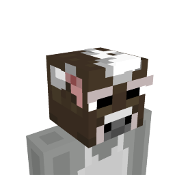 Thumbnail of the Minecraft Bedrock Marketplace product Cow Head created by Pickaxe Studios.