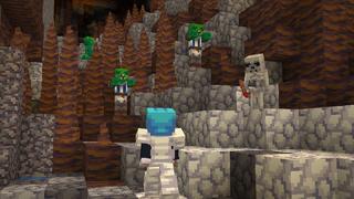 Screenshot of the Minecraft Bedrock Marketplace product CRAFT Texture Pack created by Pickaxe Studios.
