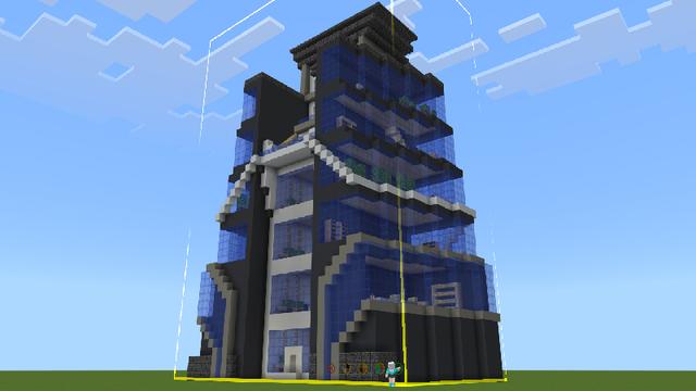 Screenshot of the Minecraft Bedrock Marketplace product CRAFTABLE CITY Add-On created by Pickaxe Studios.