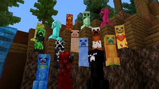 Screenshot of the Minecraft Bedrock Marketplace product CREEPERS+ created by Pickaxe Studios.