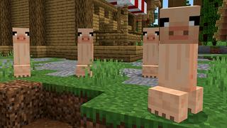Screenshot of the Minecraft Bedrock Marketplace product CREEPERS+ created by Pickaxe Studios.