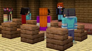 Screenshot of the Minecraft Bedrock Marketplace product Cruise Boat! created by Pickaxe Studios.