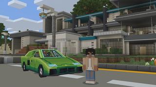 Screenshot of the Minecraft Bedrock Marketplace product Crypto Millionaire Mansion created by Pickaxe Studios.