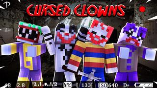Thumbnail of the Minecraft Bedrock Marketplace product Cursed CLOWNS created by Pickaxe Studios.