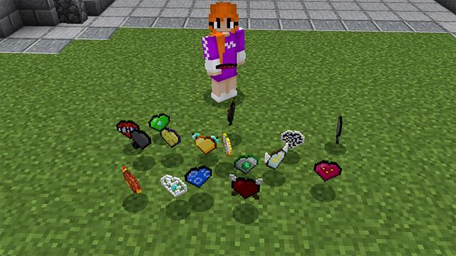 Screenshot of the Minecraft Bedrock Marketplace product CUSTOM HEARTS! created by Pickaxe Studios.
