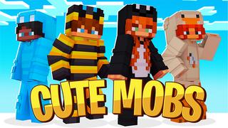 Thumbnail of the Minecraft Bedrock Marketplace product Cute Mobs created by Pickaxe Studios.