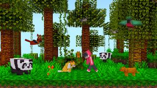 Screenshot of the Minecraft Bedrock Marketplace product CUTE Texture Pack created by Pickaxe Studios.