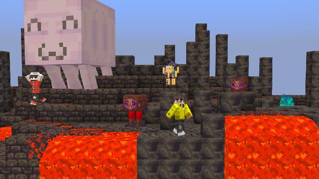 Screenshot of the Minecraft Bedrock Marketplace product CUTE Texture Pack created by Pickaxe Studios.
