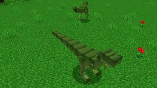 Screenshot of the Minecraft Bedrock Marketplace product DINOSAURE created by Pickaxe Studios.