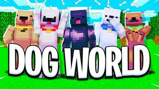 Thumbnail of the Minecraft Bedrock Marketplace product DOG WORLD created by Pickaxe Studios.