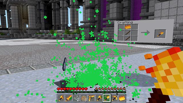 Screenshot of the Minecraft Bedrock Marketplace product DRAGON ORE! created by Pickaxe Studios.