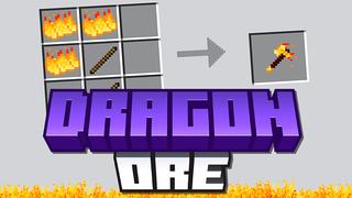 Thumbnail of the Minecraft Bedrock Marketplace product DRAGON ORE! created by Pickaxe Studios.