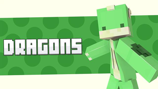 Thumbnail of the Minecraft Bedrock Marketplace product DRAGONS created by Pickaxe Studios.