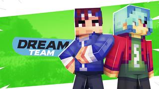 Thumbnail of the Minecraft Bedrock Marketplace product DREAM TEAM created by Pickaxe Studios.