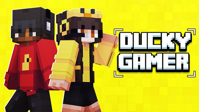 Thumbnail of the Minecraft Bedrock Marketplace product DUCKY GAMER created by Pickaxe Studios.