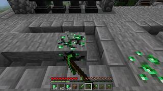 Screenshot of the Minecraft Bedrock Marketplace product Emerald Tools created by Pickaxe Studios.