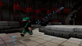 Screenshot of the Minecraft Bedrock Marketplace product ENTITY 303 created by Pickaxe Studios.