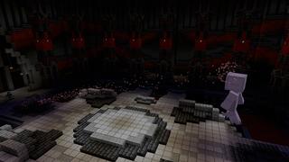 Screenshot of the Minecraft Bedrock Marketplace product ENTITY 303 created by Pickaxe Studios.