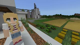 Screenshot of the Minecraft Bedrock Marketplace product Farm Mansion created by Pickaxe Studios.